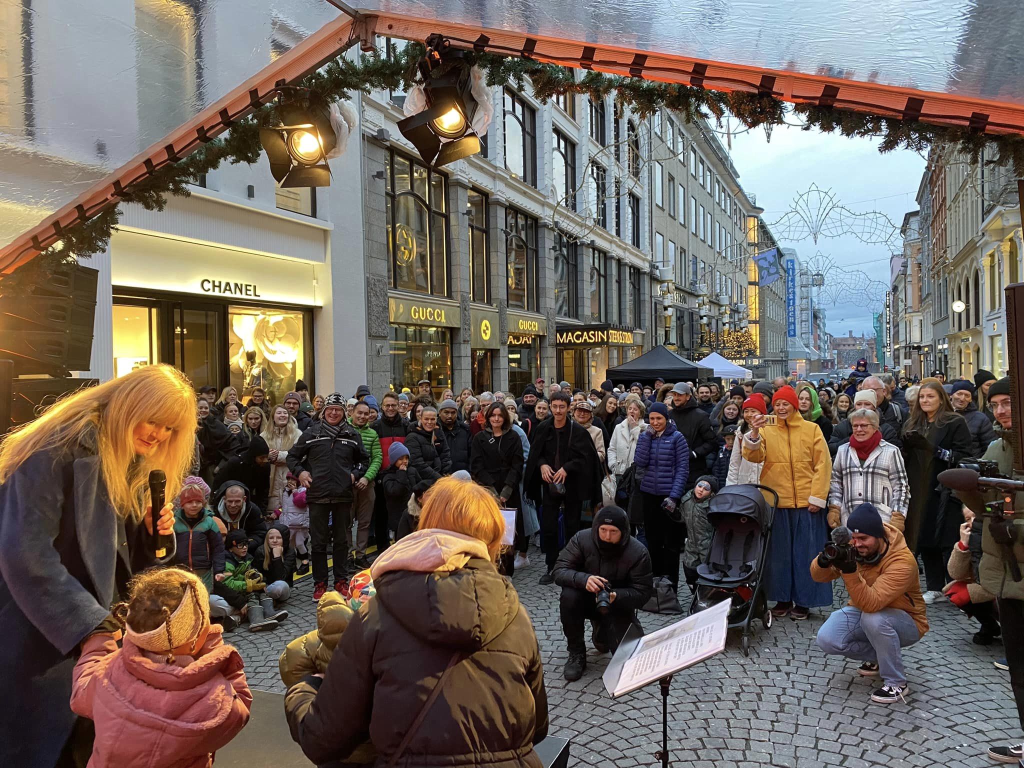 Åpnet julegatene i Oslo