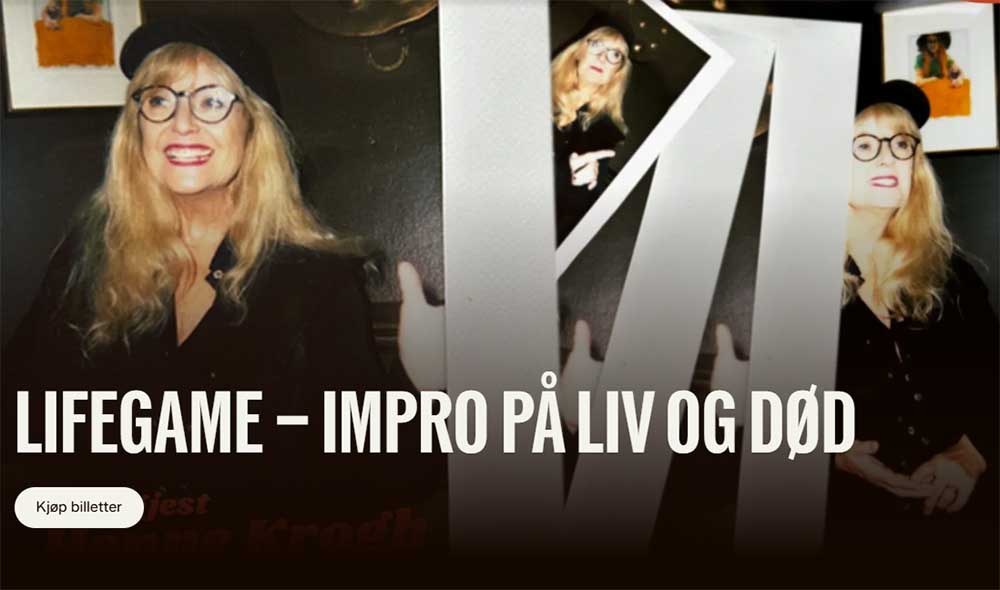 Få livet sitt improvisert på scena!